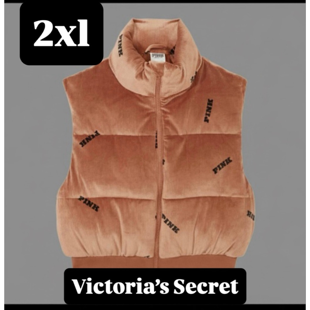Victoria secret x Pink Puffer Vest· 2xl puffy collection